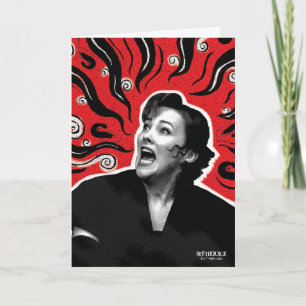 Beetlejuice   Delia Deetz Card