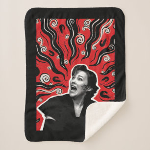 Beetlejuice   Delia Deetz Sherpa Blanket