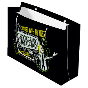 Beetlejuice   "Ghost With The Most" Marquee Large Gift Bag