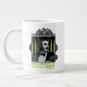 Beetlejuice   "Ghost With The Most" Portrait Large Coffee Mug