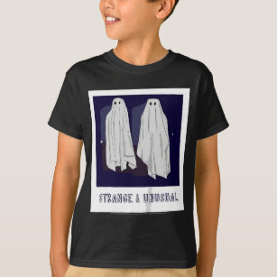 Beetlejuice Ghosts Strange And Unusual Text Poster T-Shirt
