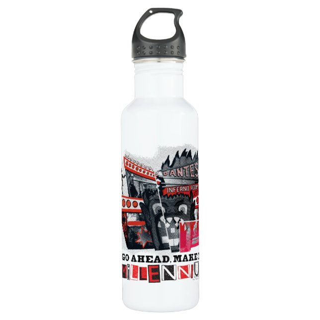 Beetlejuice | Go Ahead Make My Millennium 710 Ml Water Bottle (Front)