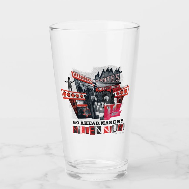 Beetlejuice | Go Ahead Make My Millennium Glass (Front)