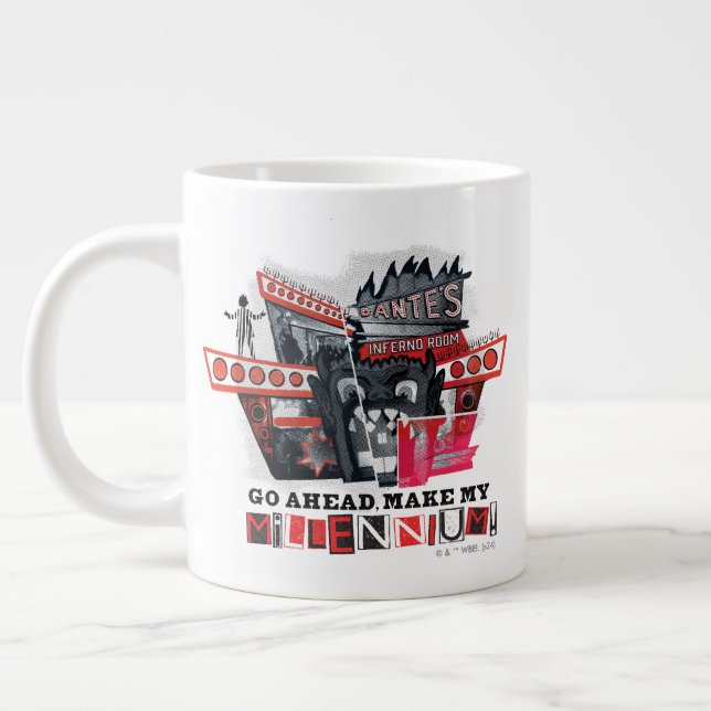 Beetlejuice | Go Ahead Make My Millennium Large Coffee Mug (Left)