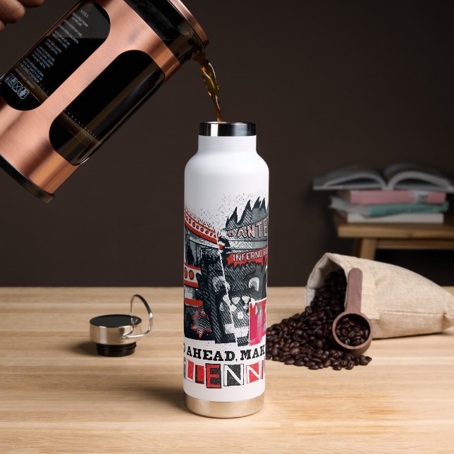 Beetlejuice | Go Ahead Make My Millennium Water Bottle (Coffee)