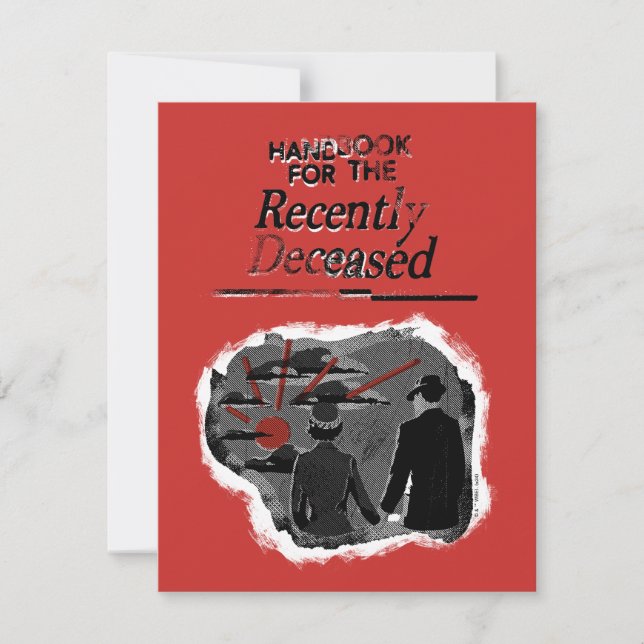 Beetlejuice | Handbook for the Recently Deceased Card (Front)