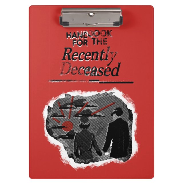 Beetlejuice | Handbook for the Recently Deceased Clipboard (Front)