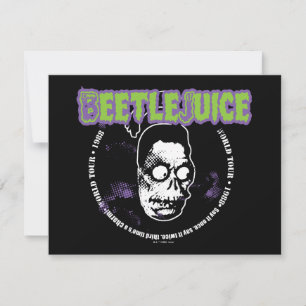 Beetlejuice   Harry the Hunter Shrunken Head Card