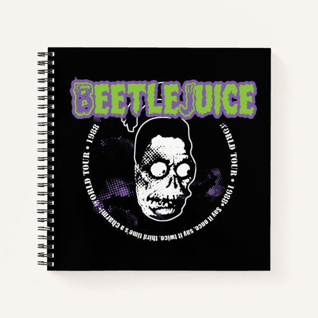 Beetlejuice | Harry the Hunter Shrunken Head Notebook (Front)