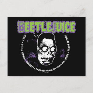 Beetlejuice   Harry the Hunter Shrunken Head Postcard