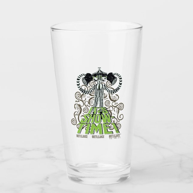 Beetlejuice | It's Show Time! Glass (Front)