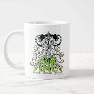 Beetlejuice It's Show Time! Large Coffee Mug