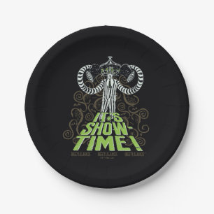 Beetlejuice   It's Show Time! Paper Plate
