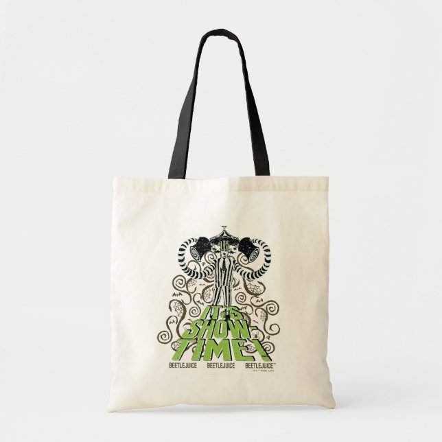 Beetlejuice | It's Show Time! Tote Bag (Front)