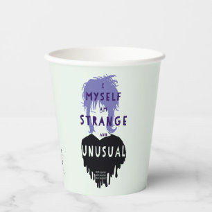 Beetlejuice   Lydia "Strange and Unusual" Graphic Paper Cups