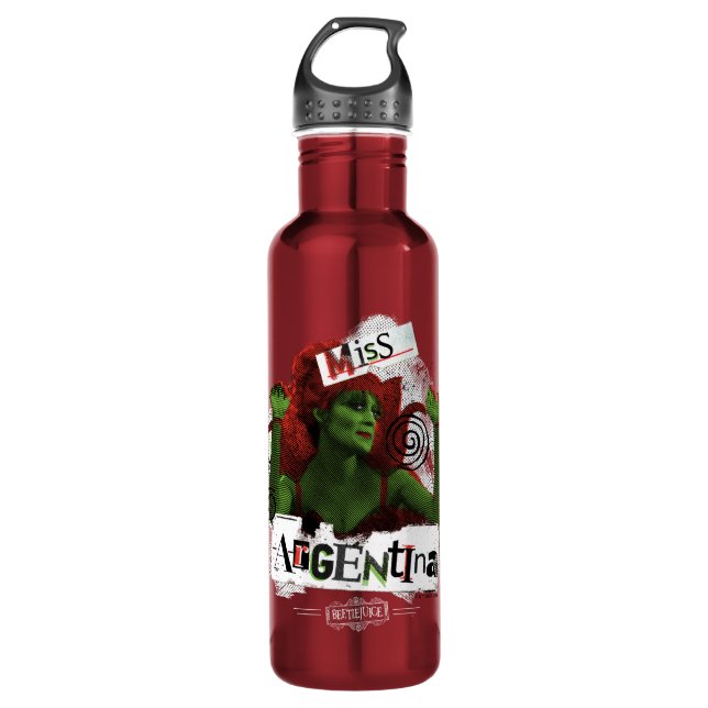 Beetlejuice | Miss Argentina 710 Ml Water Bottle (Front)