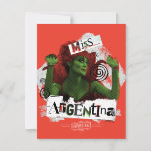 Beetlejuice   Miss Argentina Card