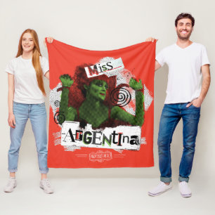 Beetlejuice Miss Argentina Fleece Blanket