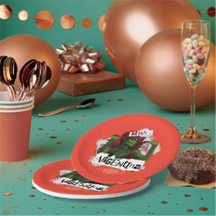 Beetlejuice Miss Argentina Paper Plate