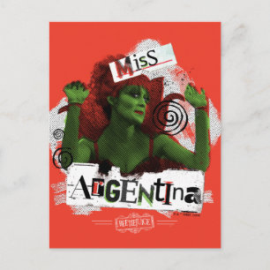 Beetlejuice   Miss Argentina Postcard