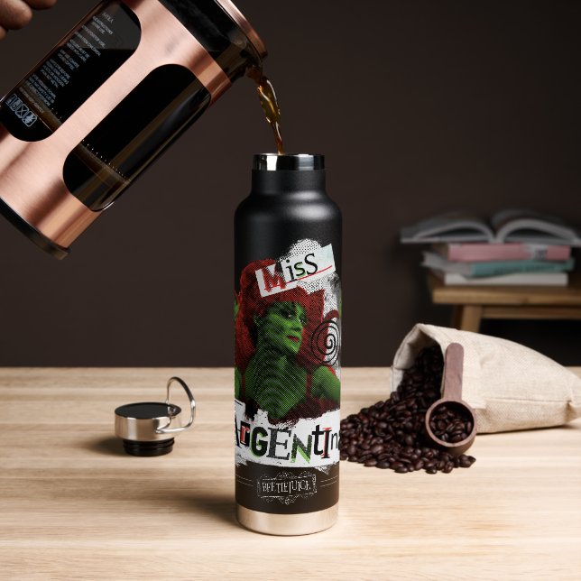 Beetlejuice | Miss Argentina Water Bottle (Coffee)