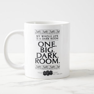 Beetlejuice   My Whole Life Is A Dark Room Large Coffee Mug
