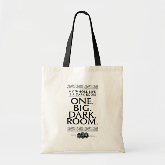 Beetlejuice | My Whole Life Is A Dark Room Tote Bag (Front)