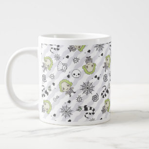 Beetlejuice Pattern Large Coffee Mug