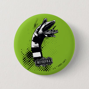 Beetlejuice Sandworm Illustration 6 Cm Round Badge