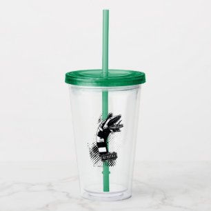 Beetlejuice   Sandworm Illustration Acrylic Tumbler