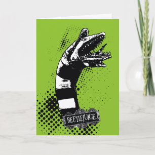 Beetlejuice   Sandworm Illustration Card