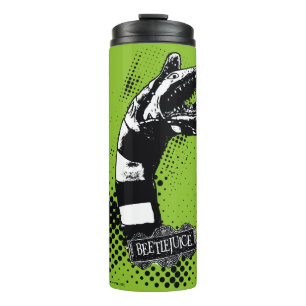 Beetlejuice   Sandworm Illustration Thermal Tumbler