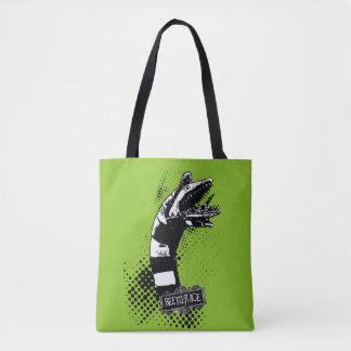 Beetlejuice | Sandworm Illustration Tote Bag