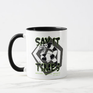 Beetlejuice   Say It 3 Times Mug