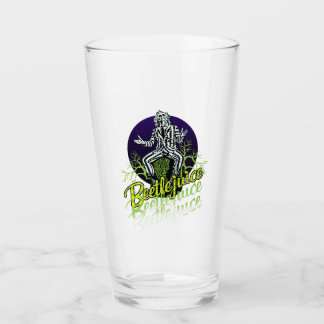 Beetlejuice | Sitting on a Tombstone Glass
