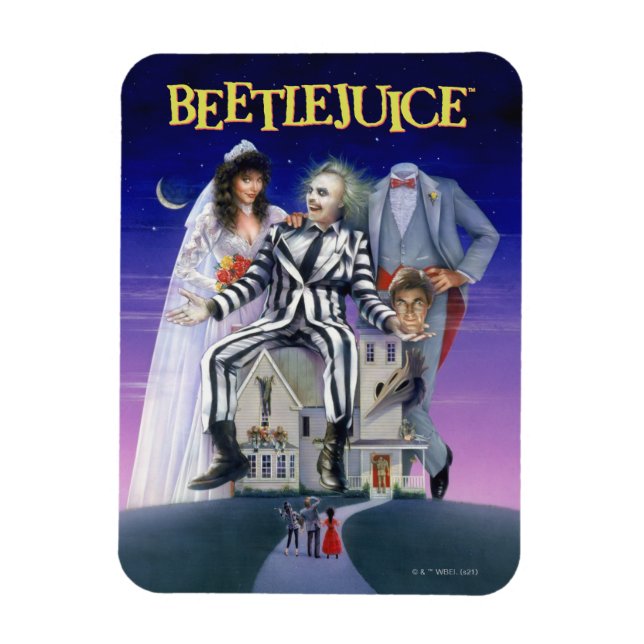 Beetlejuice | Theatrical Poster Magnet (Vertical)