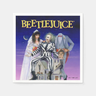 Beetlejuice   Theatrical Poster Napkin