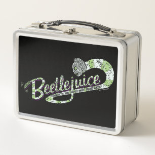 Beetlejuice   Turn on the Juice Metal Lunch Box