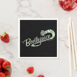 Beetlejuice Turn on the Juice Napkin