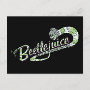 Beetlejuice   Turn on the Juice Postcard