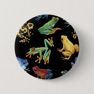 Beetles 6 Cm Round Badge