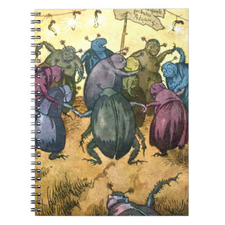 Beetles Celebrating Midsummer Notebook
