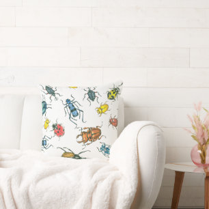 Beetles Cushion