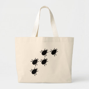 beetles icon large tote bag