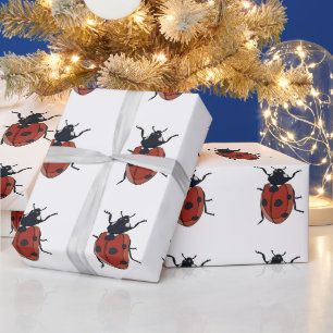 Beetles Insect Ladybug Beetles Wrapping Paper