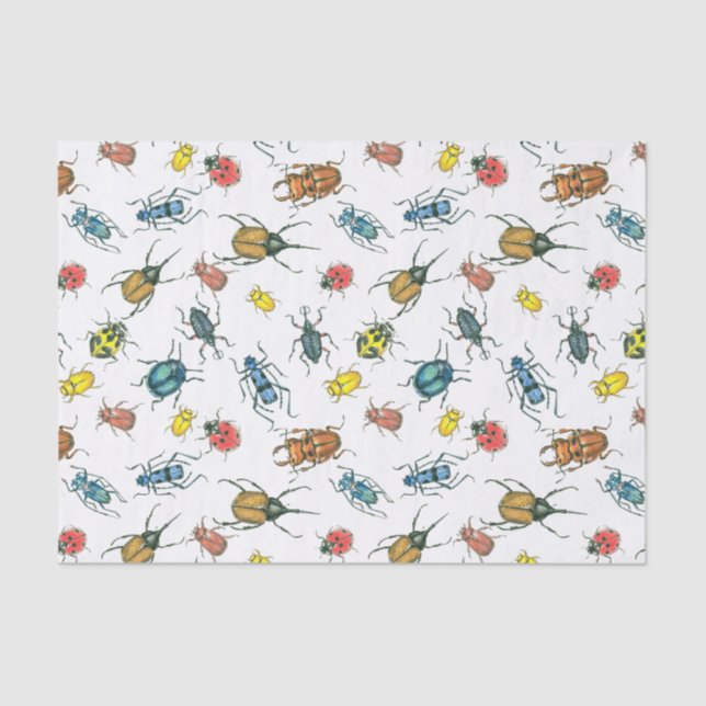 Beetles Tissue Paper (Front)
