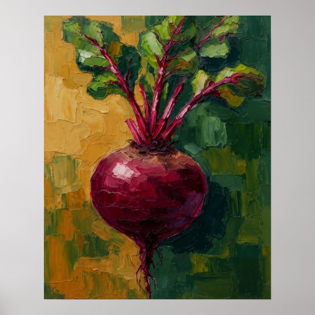 Beetroot Kitchen Wall Art (Front)