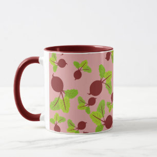 Beetroot Pattern Mug