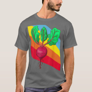 Beetroot Vegetables Food Vegan Vegetarian T-Shirt
