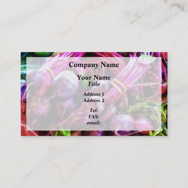 Beets Business Card (Front)